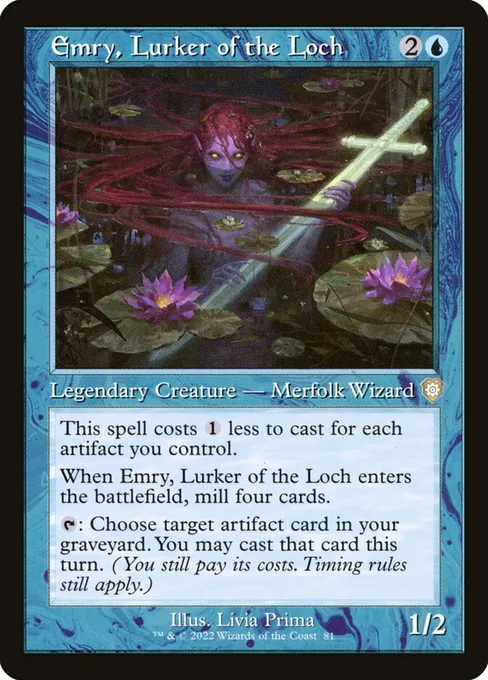 Emry, Lurker of the Loch, The Brothers' War Commander #81