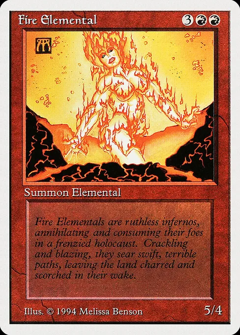Fire Elemental, Summer Magic / Edgar #149