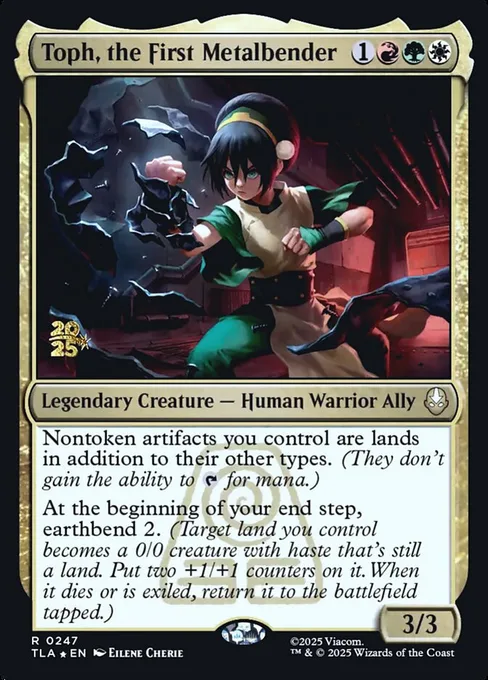Toph, the First Metalbender, Avatar: The Last Airbender Promos #247s