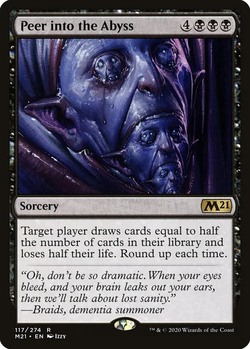 Peer into the Abyss, Core Set 2021 #117