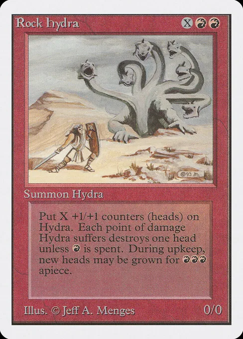 Rock Hydra, Unlimited Edition #172