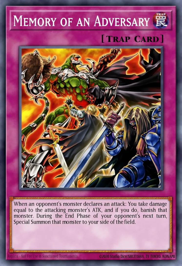 Memory of an Adversary