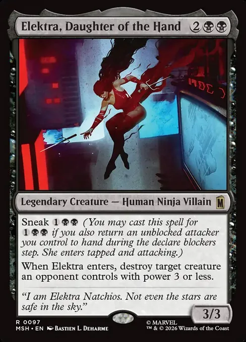 Elektra, Daughter of the Hand, Marvel Super Heroes #97