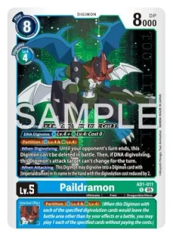 Paildramon, Normal