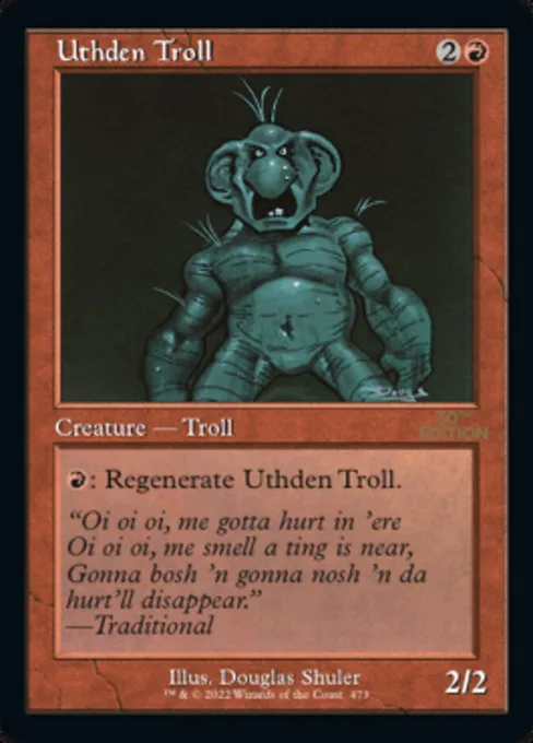 Uthden Troll, 30th Anniversary Edition #473
