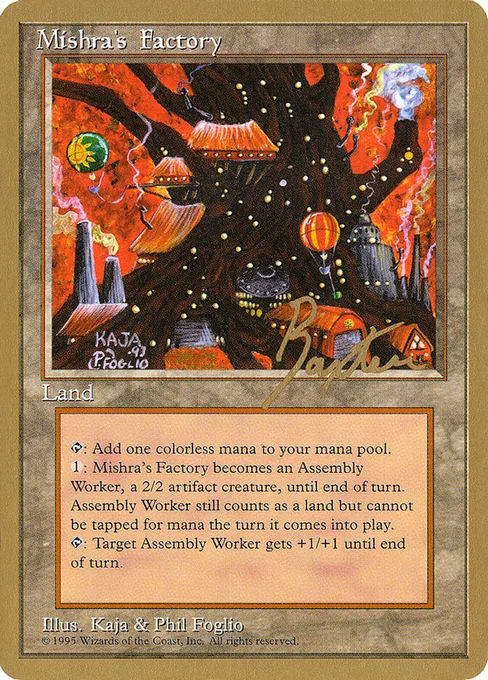 Mishra's Factory, Pro Tour Collector Set #gb361
