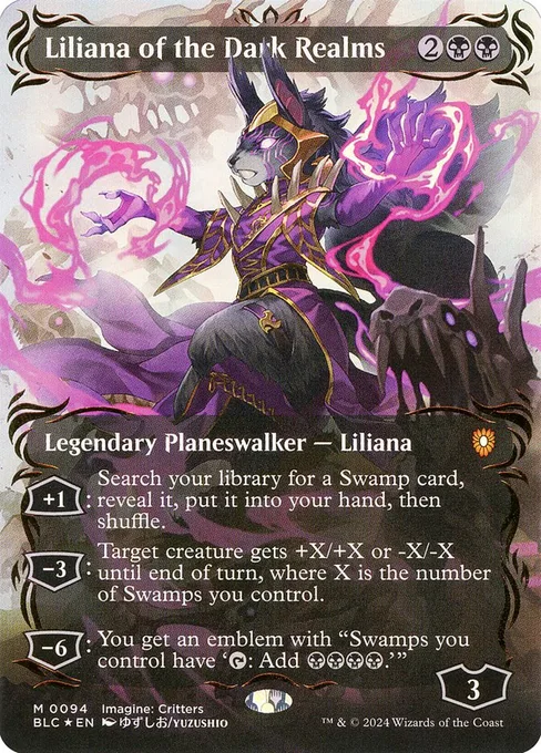 Liliana of the Dark Realms, Bloomburrow Commander #94