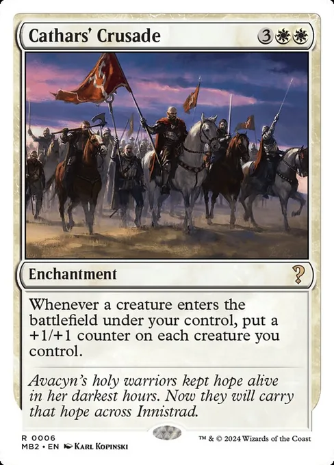 Cathars' Crusade, Mystery Booster 2 #6