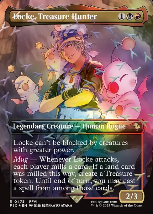 Locke, Treasure Hunter, Final Fantasy Commander #475