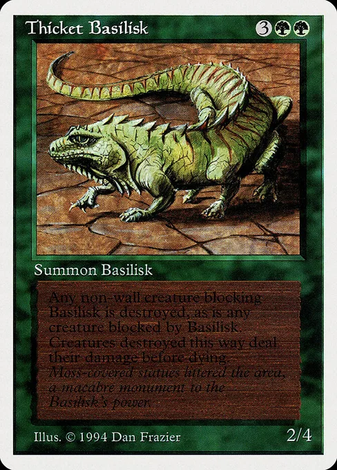 Thicket Basilisk, Summer Magic / Edgar #218