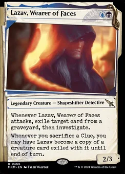 Lazav, Wearer of Faces, Normal