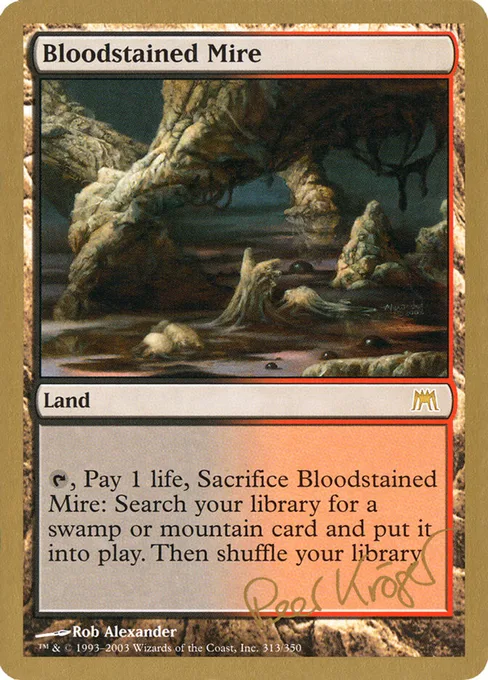 Bloodstained Mire, World Championship Decks 2003 #pk313