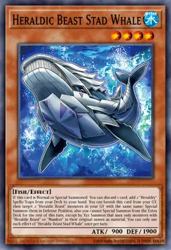 Heraldic Beast Stad Whale