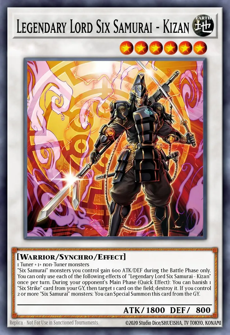 Legendary Lord Six Samurai - Kizan