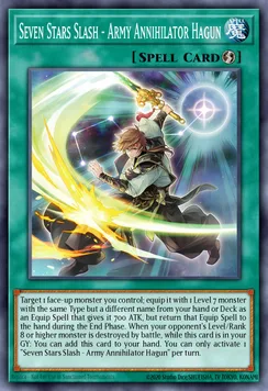 Seven Stars Slash - Army Annihilator Hagun