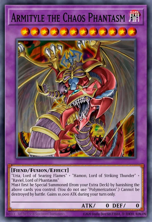 Armityle the Chaos Phantasm, Ancient Prophecy #ANPR-EN091
