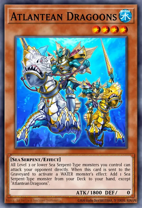 Atlantean Dragoons, Astral Pack Two #AP02-EN001