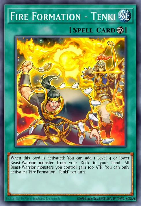 Fire Formation - Tenki, Astral Pack Three #AP03-EN003