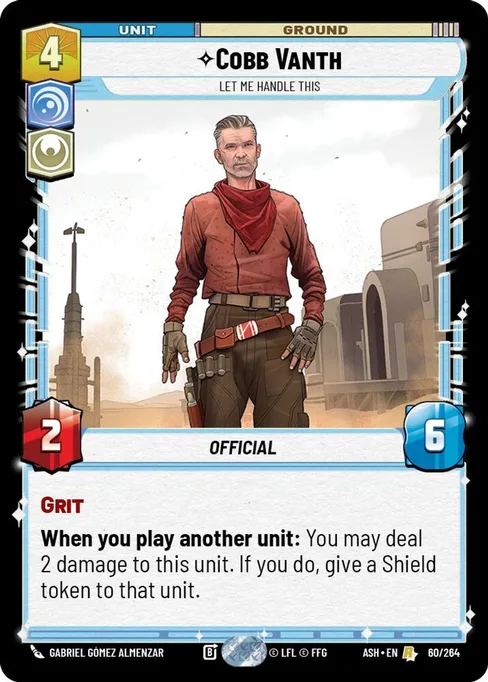 Cobb Vanth — Let Me Handle This, Ashes of the Empire #060