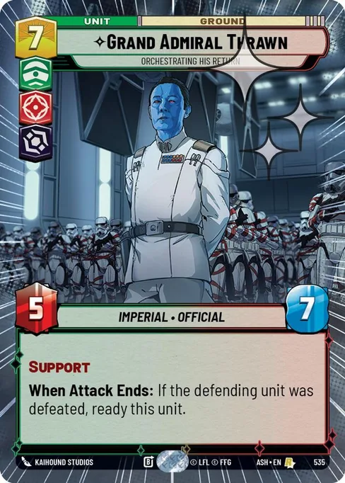 Grand Admiral Thrawn — Orchestrating His Return, Ashes of the Empire #535