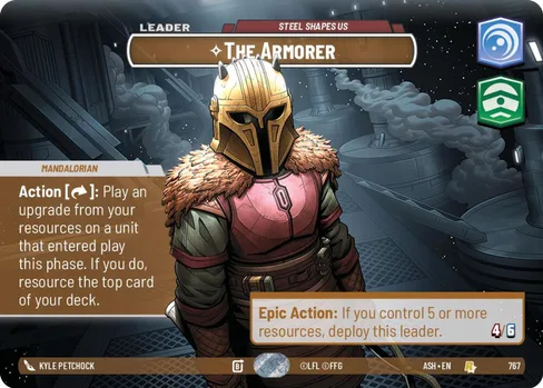 The Armorer — Steel Shapes Us, Ashes of the Empire #767