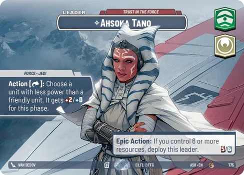 Ahsoka Tano — Trust in the Force, Ashes of the Empire #775