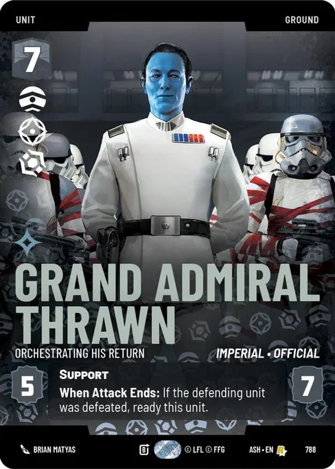 Grand Admiral Thrawn — Orchestrating His Return, Ashes of the Empire #788