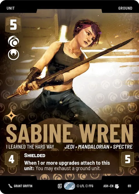 Sabine Wren — I Learned the Hard Way, Ashes of the Empire #811