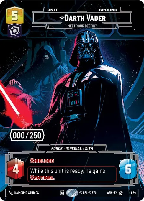 Darth Vader — Meet Your Destiny, Ashes of the Empire #924