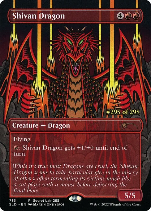 Shivan Dragon, Secret Lair Drop #716