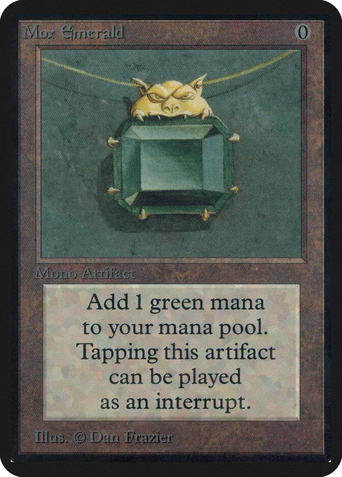Mox Emerald, Limited Edition Alpha #261