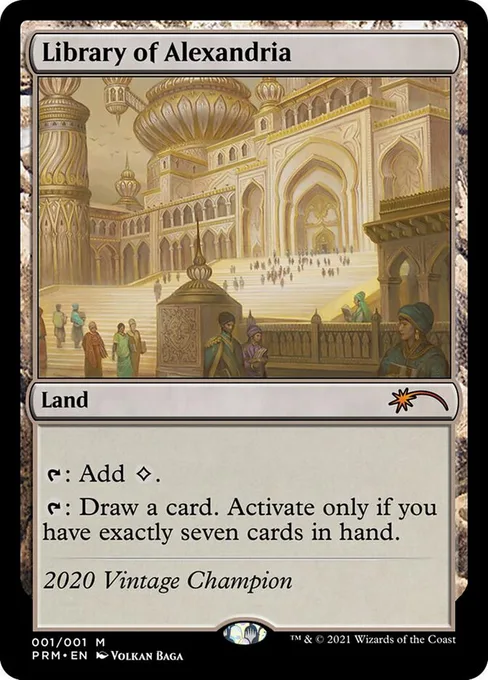 Library of Alexandria, Vintage Championship #2020B