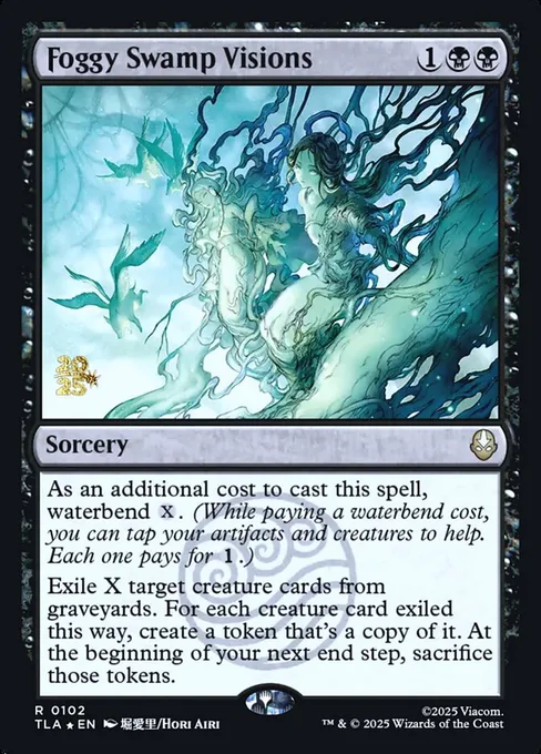 Foggy Swamp Visions, Avatar: The Last Airbender Promos #102s
