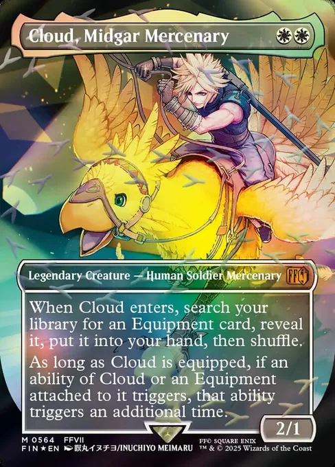 Cloud, Midgar Mercenary, Final Fantasy #564