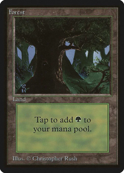 Forest, Limited Edition Beta #302