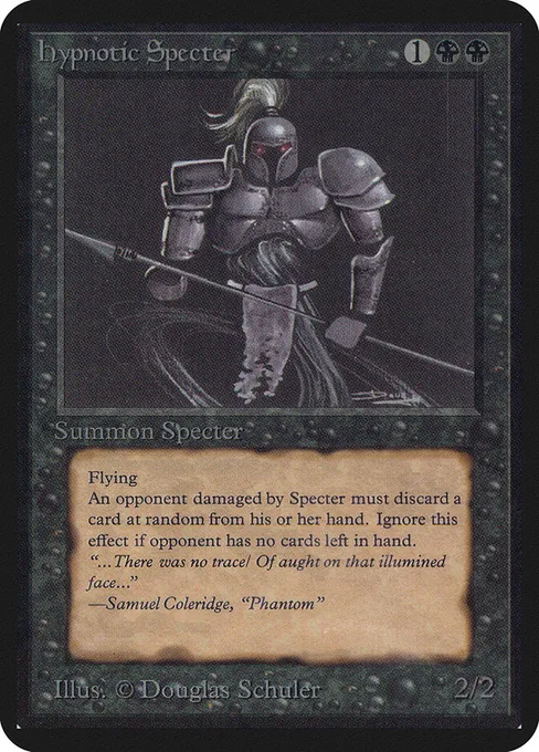 Hypnotic Specter, Limited Edition Alpha #112