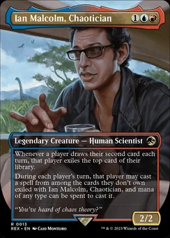 Ian Malcolm, Chaotician, Normal