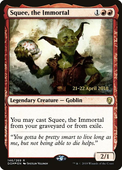 Squee, the Immortal, Dominaria Promos #146s
