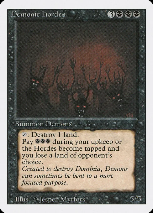 Demonic Hordes, Revised Edition #104