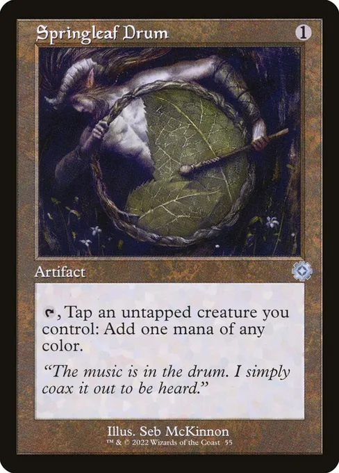 Springleaf Drum, The Brothers' War Retro Artifacts #55
