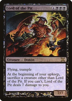 Lord of the Pit, Normal