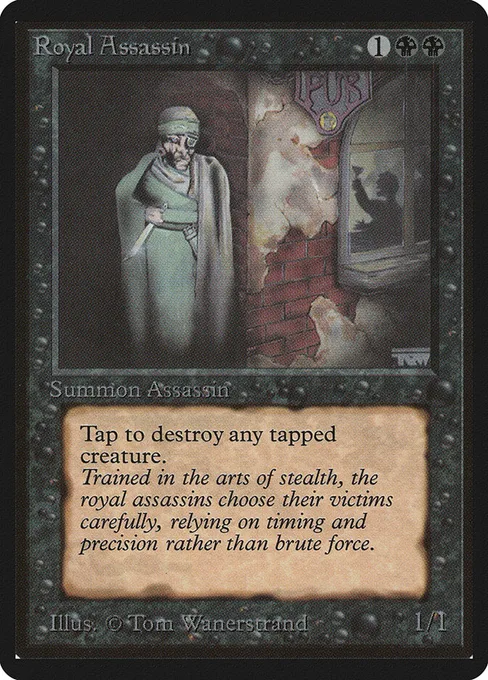 Royal Assassin, Limited Edition Beta #124