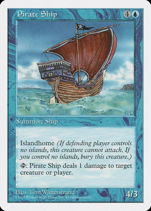 Pirate Ship, Fifth Edition #109