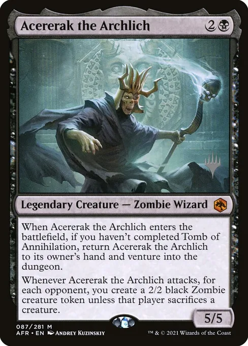Acererak the Archlich, Adventures in the Forgotten Realms Promos #87p