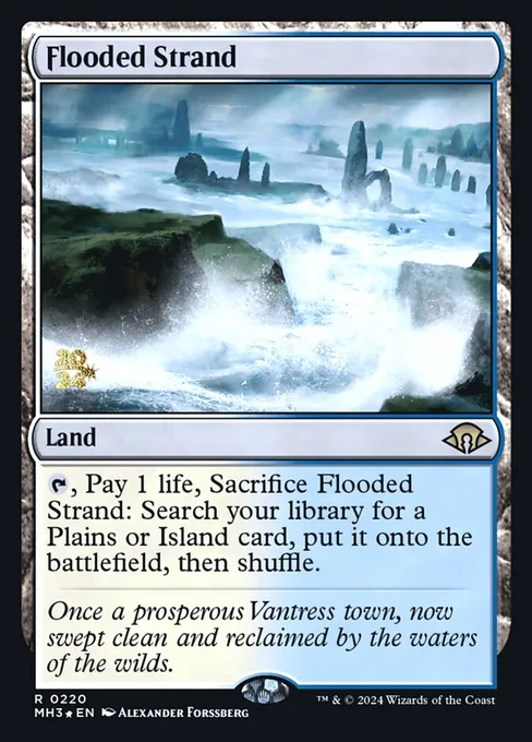 Flooded Strand, Modern Horizons 3 Promos #220s