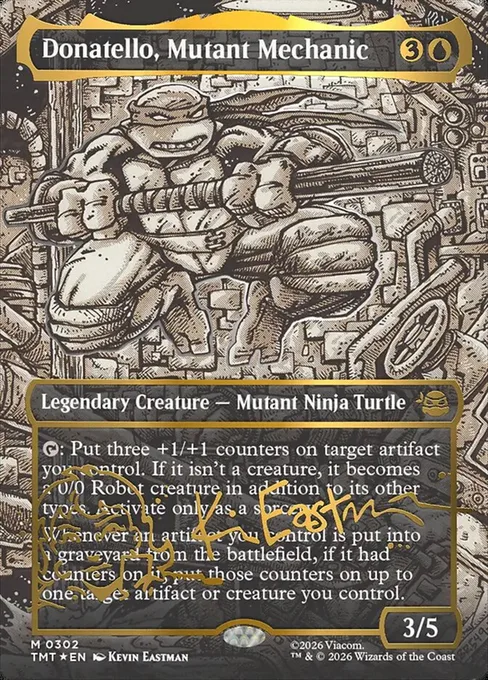 Donatello, Mutant Mechanic, Teenage Mutant Ninja Turtles #302