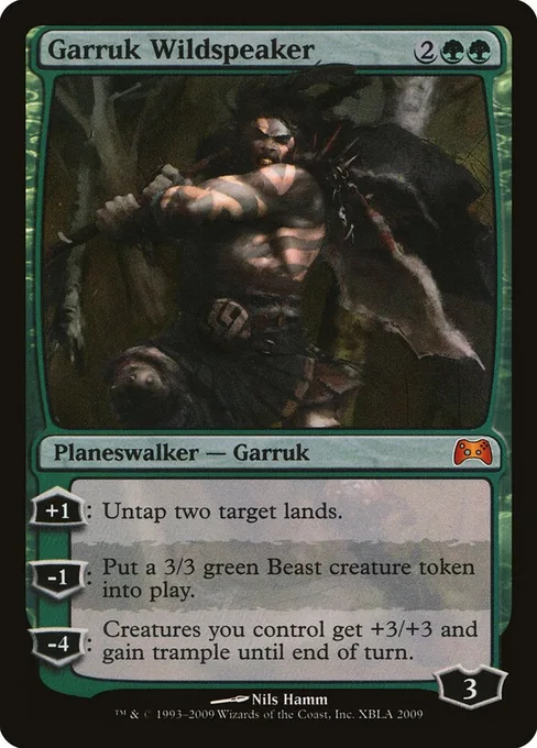 Garruk Wildspeaker, Duels of the Planeswalkers 2009 Promos #1
