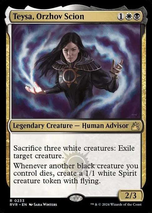 Teysa, Orzhov Scion, Ravnica Remastered #233
