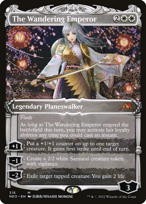 The Wandering Emperor, Kamigawa: Neon Dynasty #316