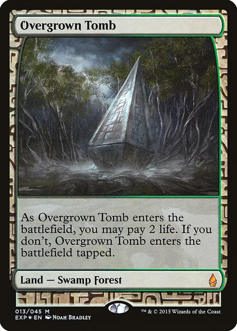 Overgrown Tomb, Zendikar Expeditions #13